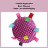 Dog Toy Ball Rolling Ball Dog Toy Soft Squeaky Pet Supplies Game For Kitten Home Outdoor Chewing Training Puppy Indoor Cats