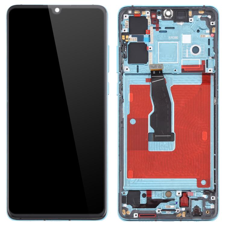 

OEM Grade S OLED Screen and Digitizer Assembly+Frame Replacement Part (without Logo) for Huawei P30 Aurora