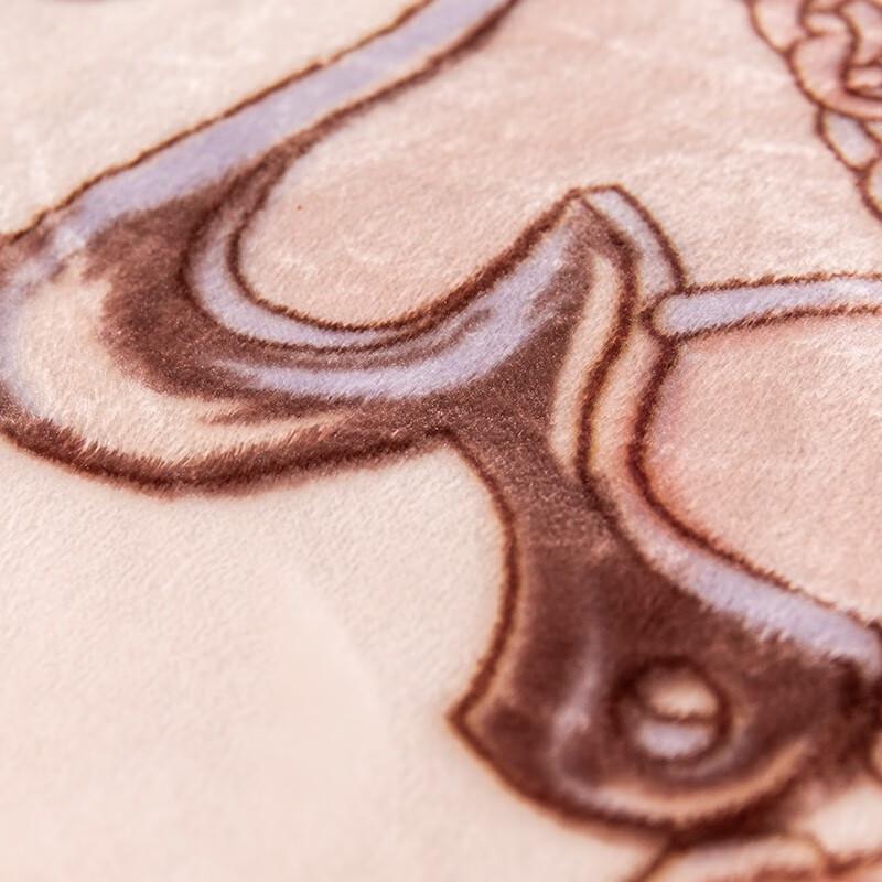 HYX Faux Mink Fleece Blanket