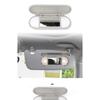 Protetor Solar de Teto de Carro Visor Solar Espelho de Maquilhagem Tampa de Vidro Luz Lâmpada Tampa de Cobertura Para BMW Mini F54 F55 F56 F60 2015-2020