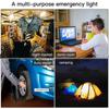 Solar Emergency LED Light Long Strip LED Tube Portable Night Market Lampu  Fishing