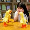 Electric Duck Plush Toy Multifunctional Sing Talk Cute Soft Comfortable Duckling Walking Toy For Gifts Battery Song Version