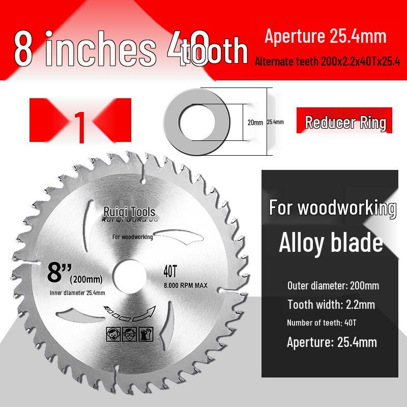 Woodworking Circular Saw Blade - 4 to 10 Inch for Angle Grinder & Hand Grinder