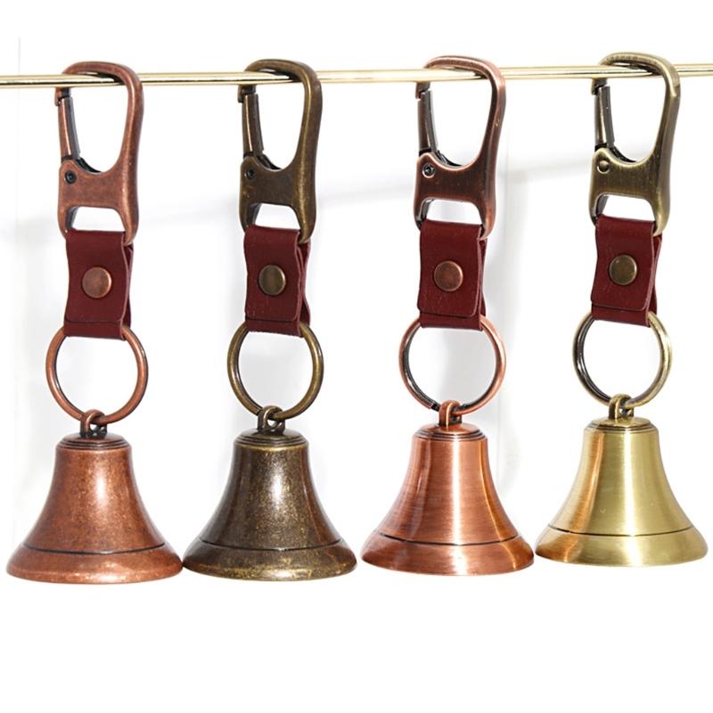 Bear Bell for Outdoor Safety Loud Ringing to Deter Wildlife Easy Clip Attachment Alloy Lightweight Design for Hiking
