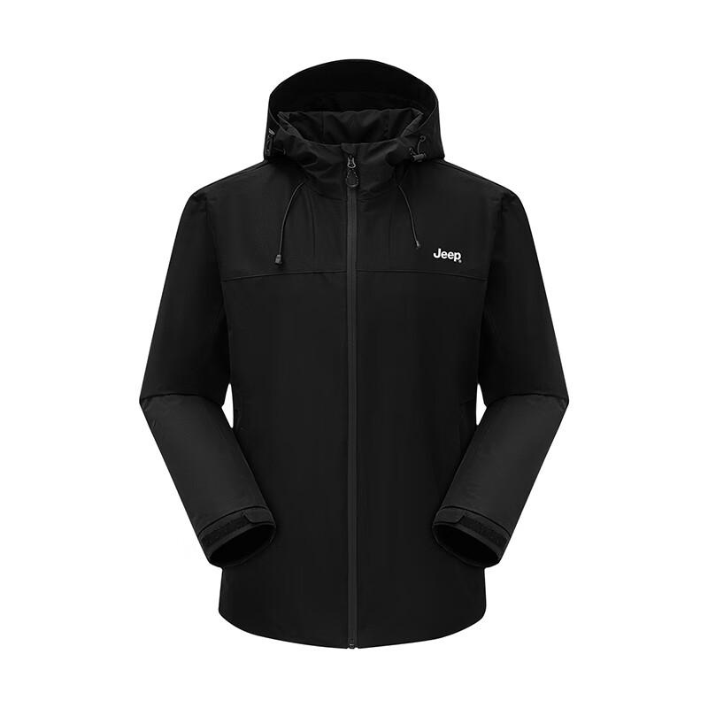 JEEP Unisex 3-in-1 Outdoor Windbreaker Jacket M