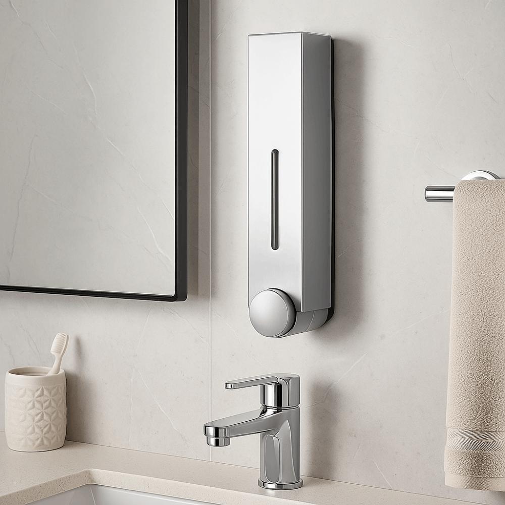 Press Design Shower Liquid Dispenser Waterproof Hand Sanitizer Holder  Shower Gel Compatible