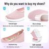 Women's 2025 New Breathable Woven Casual Shoes - Soft Sole, Large Size, Cross-Border Style