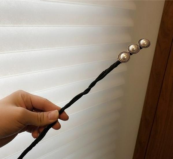 Perlenblumen-Brötchen-Maker: Flechtfrisuren-Tool & Koreanisches Haaraccessoire