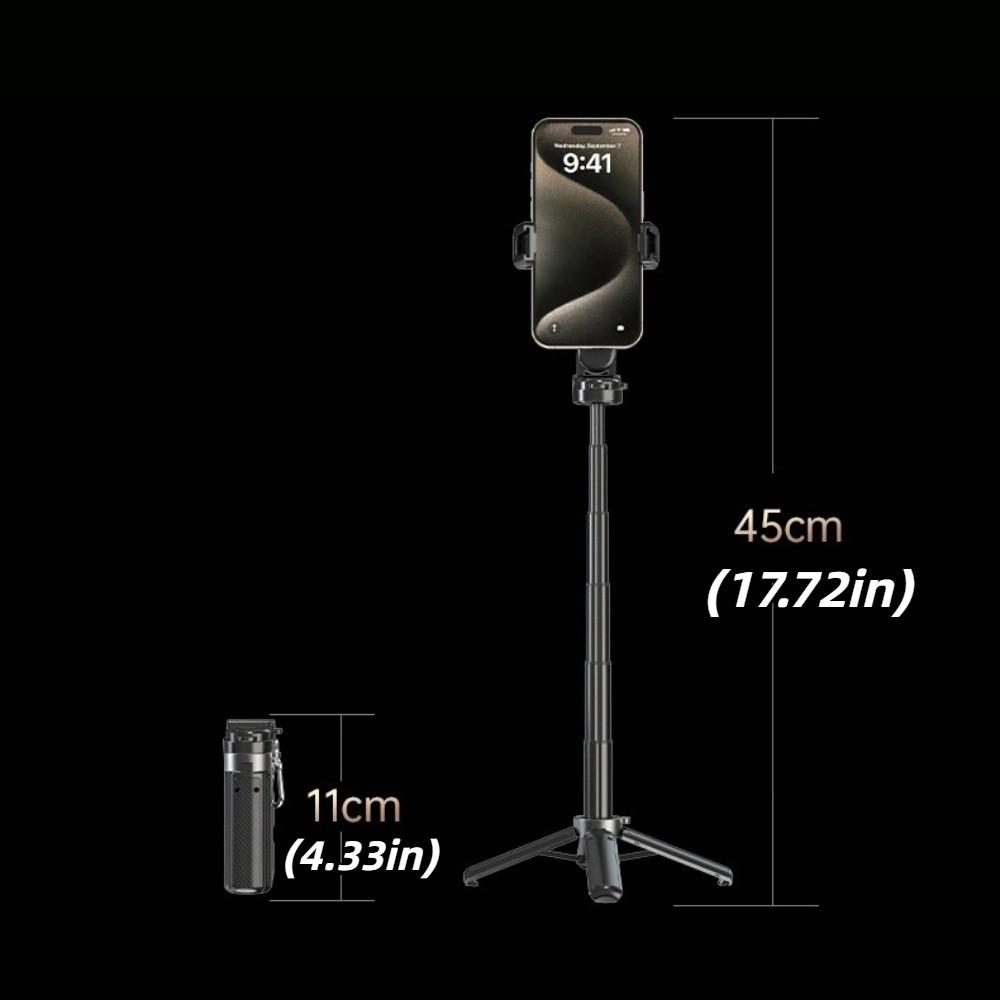 Adjustable Bluetooth Selfie Stick Extension Pole Selfie Stick Tripod Home