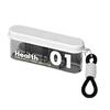 Portable Sealed Pill Organizer Small Medicine Box with 4 Compartments Waterproof Daily Pill Case for Travel Dustproof Tablet Box