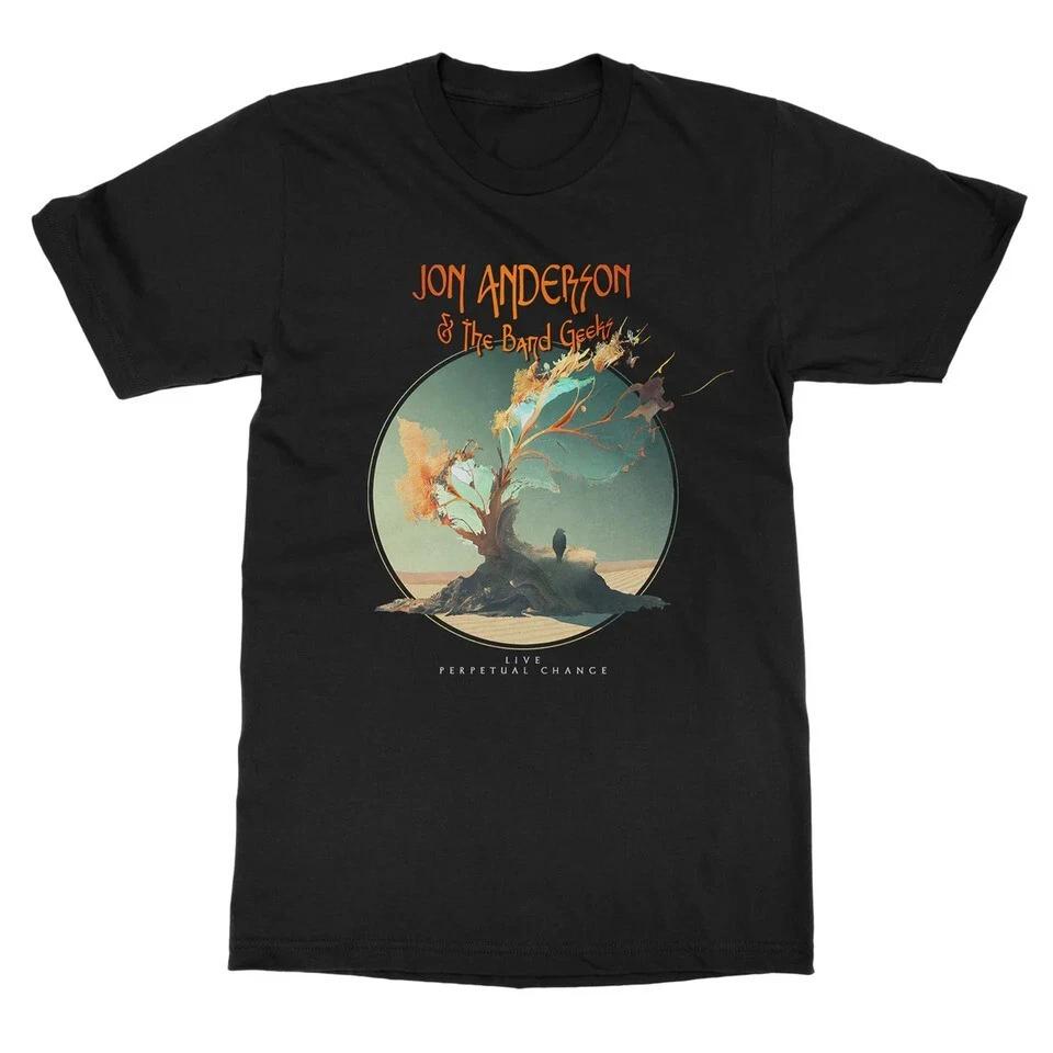 Jon Anderson & The Band Geeks Unisex Black T-shirt L