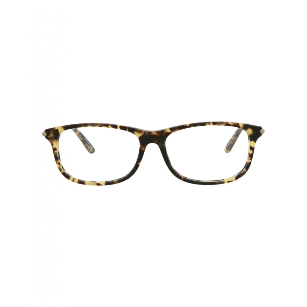 

Bottega Veneta Square Frame Acetate Optical Frames avana silver transparent