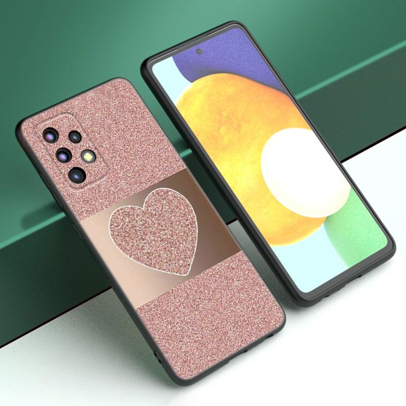 Love Rose Gold Style Phone Case For Samsung A04 A21 A30 A50 A52 S A13 A14 A22 A23 A32 A53 A73 5G A11 A12 A31 A33 A51 A70 A71 A72