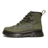 Dr. Martens Boury Bottines basses à lacets à bout rond Unisexe Vert 27831384