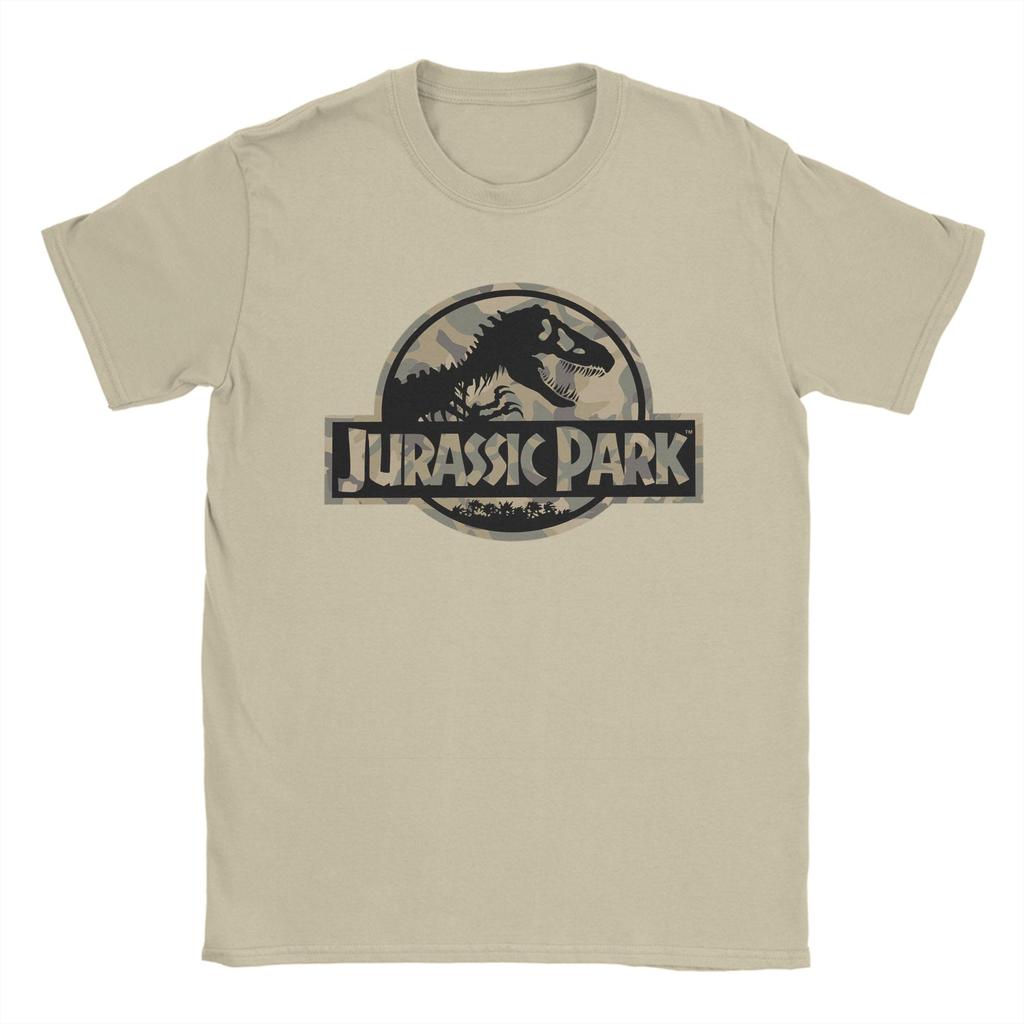Jurský park Pánské tričko Módní tričko Krátký rukáv Kulatý výstřih Trička Čistá bavlna Grafické oblečení