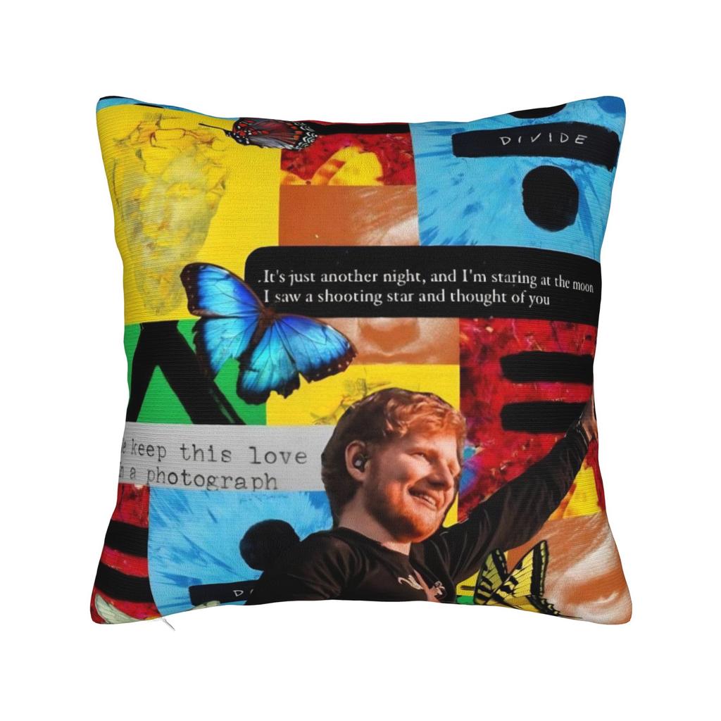 Ed Sheeran Loop Tour 2026 Pillowcase Merchandise Printing Cushion Cover Decorative  Pillow Case Cover Home Multiple Sizes
