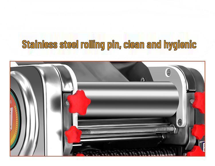 Household Stainless Steel Electric Dough Press for Dumplings, Noodles, and Buns