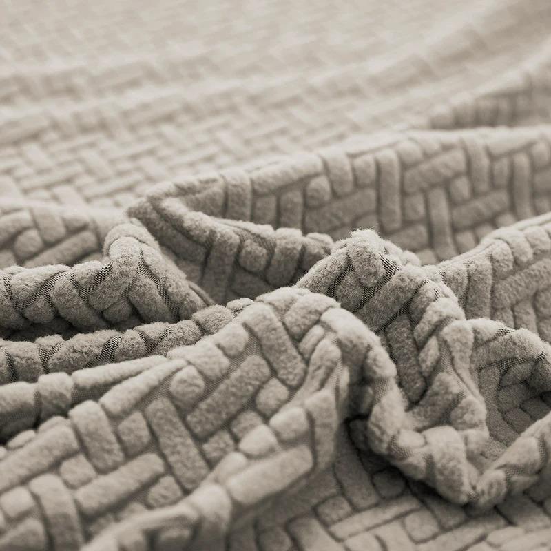 Thick Sofa Cover for Living Room Elastic Jacquard 1/2/3/4 Seater Sofa Cover L-shaped Corner Sofa Cover