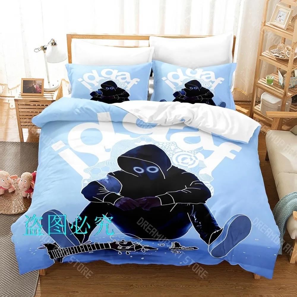 3D Print Boywithuke Burnout World Tour album Bedding Set Single Twin Full Queen King Size Bed Set Adult Kid Bedroom Duvetcover