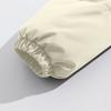 Herren Oversized Casual Daunenjacke mit langen Ärmeln und Kapuze