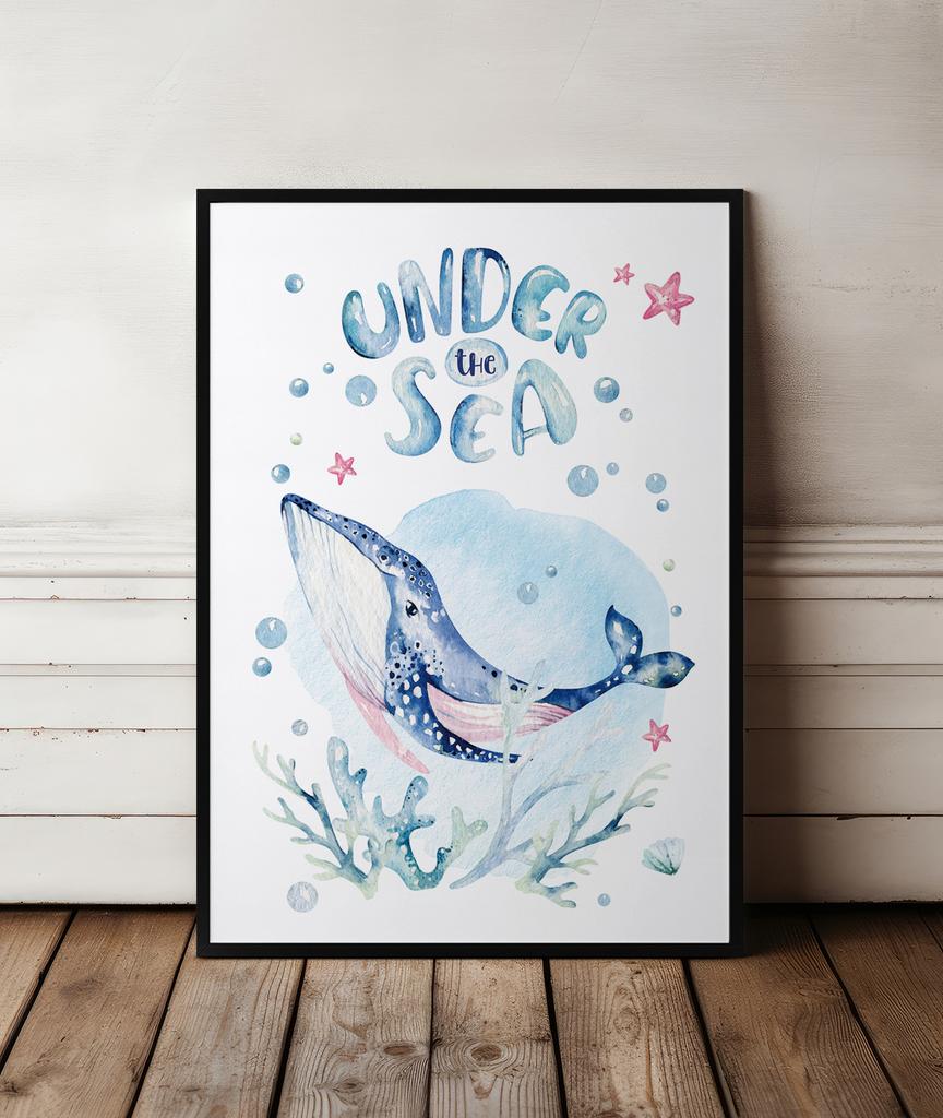 Poster Children's Room Whale Rating