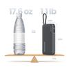 Powerbank 20000mAh USB-A USB-C with built-in USB-C cable 55W - white