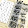220pcs Stainless Steel Hex Set Screw Assortment Kit For Electronic Products, Chemical Industry, Mechanical Equipment, Furniture