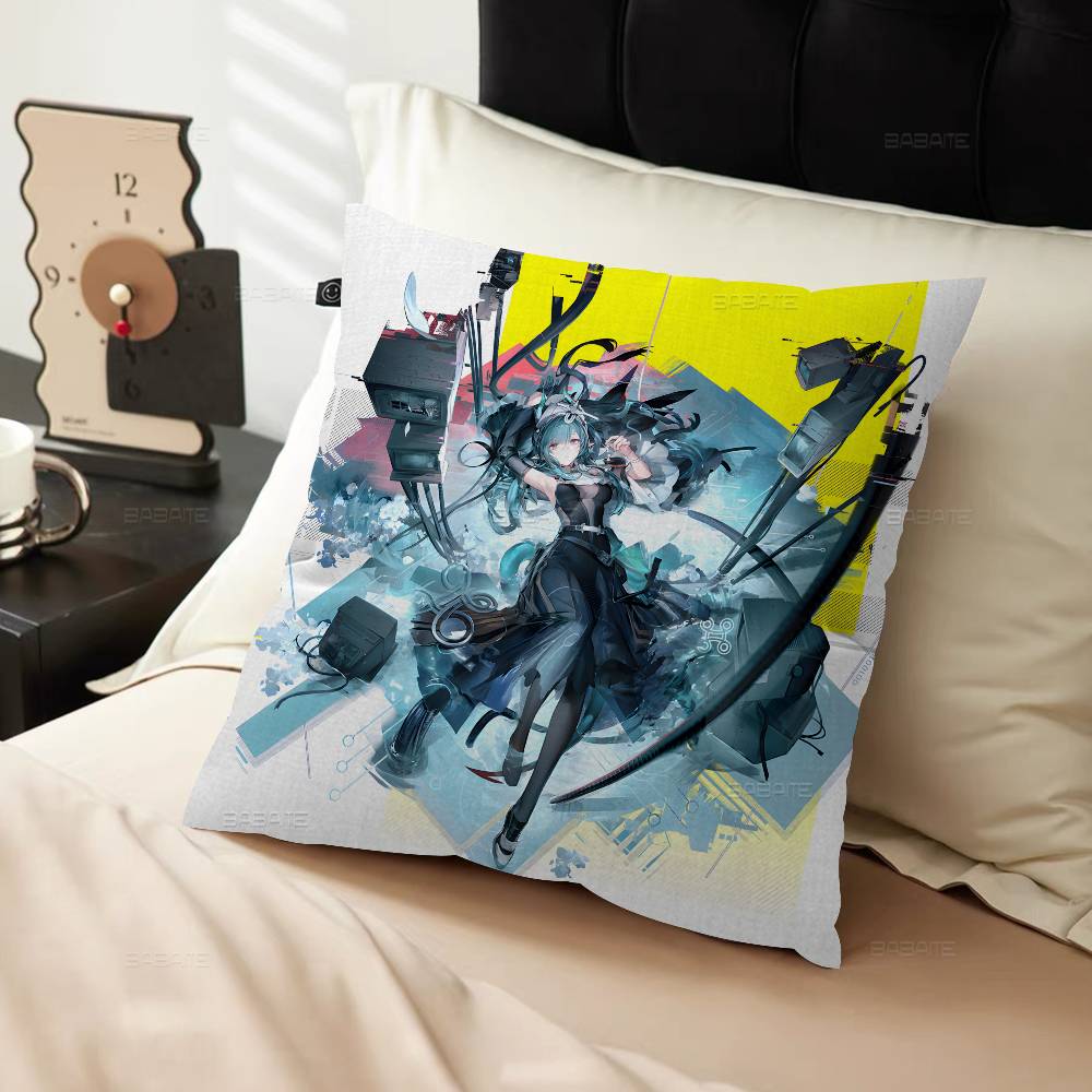 Arknights Endfield Pillow Gift Home Office Decoration Bedroom Sofa Car Cushion Cover case 45x45