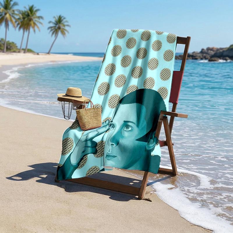 Stranger Things Fashion Beach Towel: Ideal for Summer Adventures Soft, Absorbent and Quick Drying Suitable for Swimming and Bathing