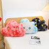 Cartoon Cloud Plush Pillow: Emoji Cushion for Bedside, Bay Window, Office Chair & Girls' Room