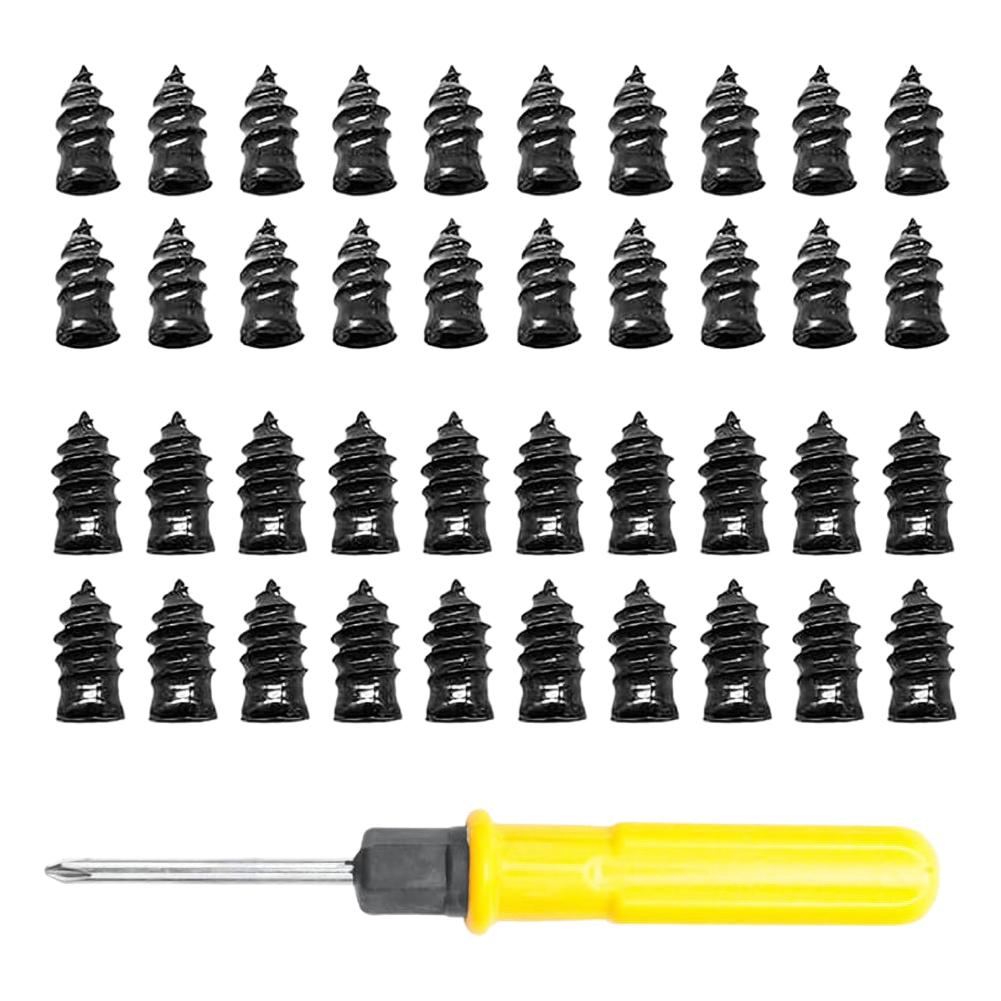 

Car Tyre Repair Rubber Nail Set Tire Screws Tubeless Repair Tools Kit for Motorcycle Truck