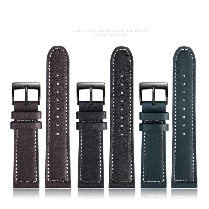 Hochwertiges Armband aus Rindsleder für Citizen CA0690 CA0695-17E CA4500 Armband Herren Stahl Kautschuk Uhrenarmband 20mm 22mm