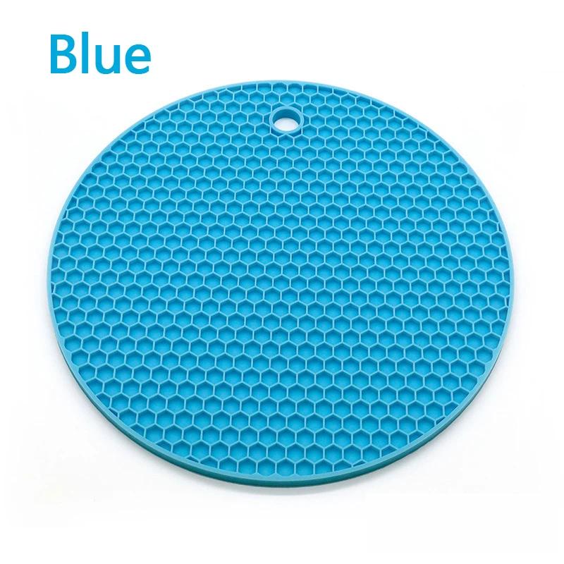 Multifunction Heat Resistant Silicone Mat Drink Cup Coasters Anti-scalding Anti-slip Heat Insulation Pot Mat Kitchen Accessories