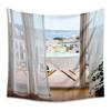 Tapestry Living Room Background Mural Beach Mat Home Decoration Simple and Fresh Character Wall Hanging