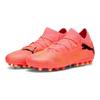 New PUMA FUTURE 7 MATCH Future 7 Match Cushioning, Wear Resistant Low Top Kids' Soccer Shoes Orange Red Kids' 107730-03