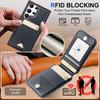 Magnetic Leather Flip Wallet Phone Case for Samsung Galaxy A17 A56 A36 A16 A55 A35 A15 S25 Ultra S24 Plus S23 S22 Note 20 Cover