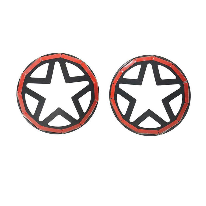 2 Pcs Front Turn Signal Light Cover Flasher Insert Guard Compatible For Jeep Wrangler 2007-2017