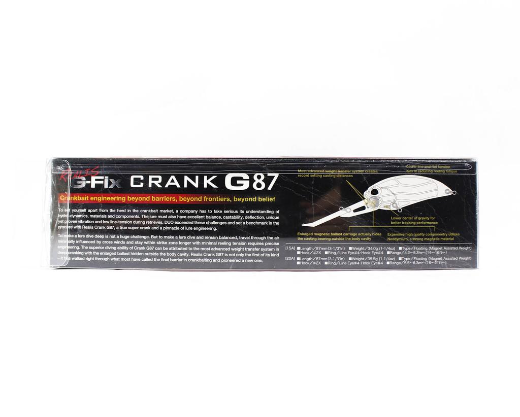 Duo Realis Crank G87 15A Crank Bait Floating Lure DPAZ180 (7091)