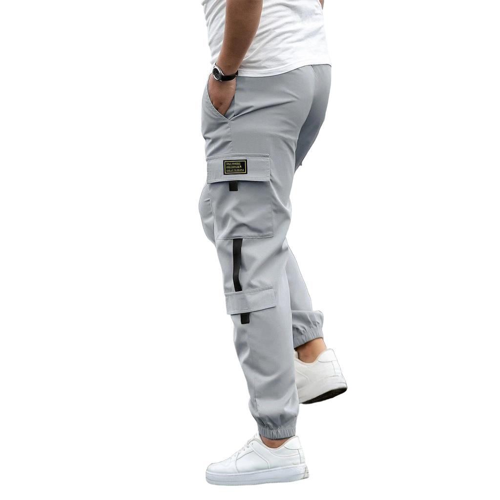 Men's  Outdoor  Leisure  Sports  Loose  Tie  The  Feet  Trousers