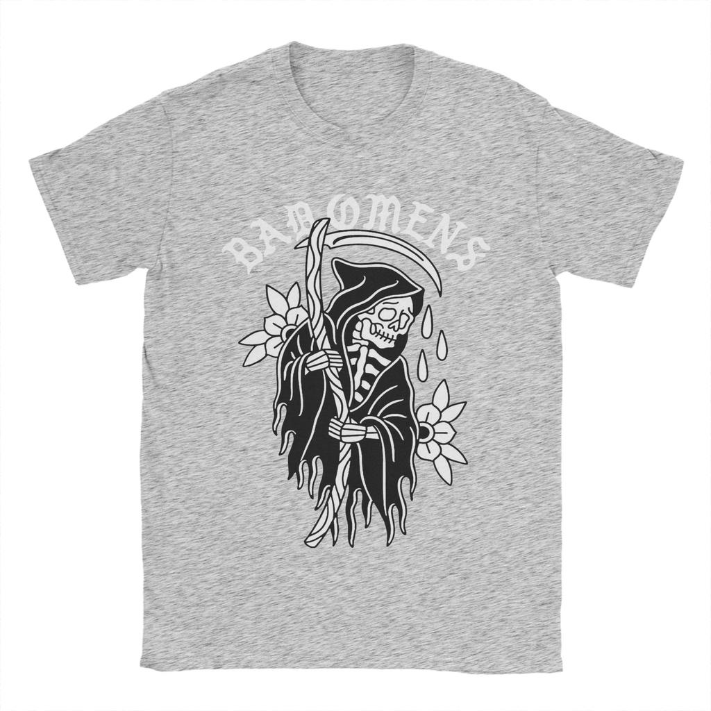 Bad Omens Band TShirt Summer Harajuku TShirts Men Pure Cotton ONeck Oversized Tees Short Sleeve Aesthetic Tshirt
