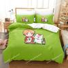 Anime Natsume's Book Of Friends Bedding Set Boys Girls Twin Queen King Size Duvet Cover Pillowcase Bed Boys Adult Home Textile