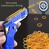 Children'S Simulation Toy Gun Boys Competitive Shooting Boys Gift Stretch Folding Can Be Fired Rubber Band Toy Gun