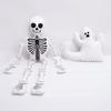 Halloween Joint Mobility Skeletons Plush Toy Skeletons Doll Joint Mobility Skeletons Plushie Halloween Monster Plush Toy