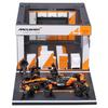 Bburago 2025 Formula Pit Pass Lando 1/43 (#4 Norris)