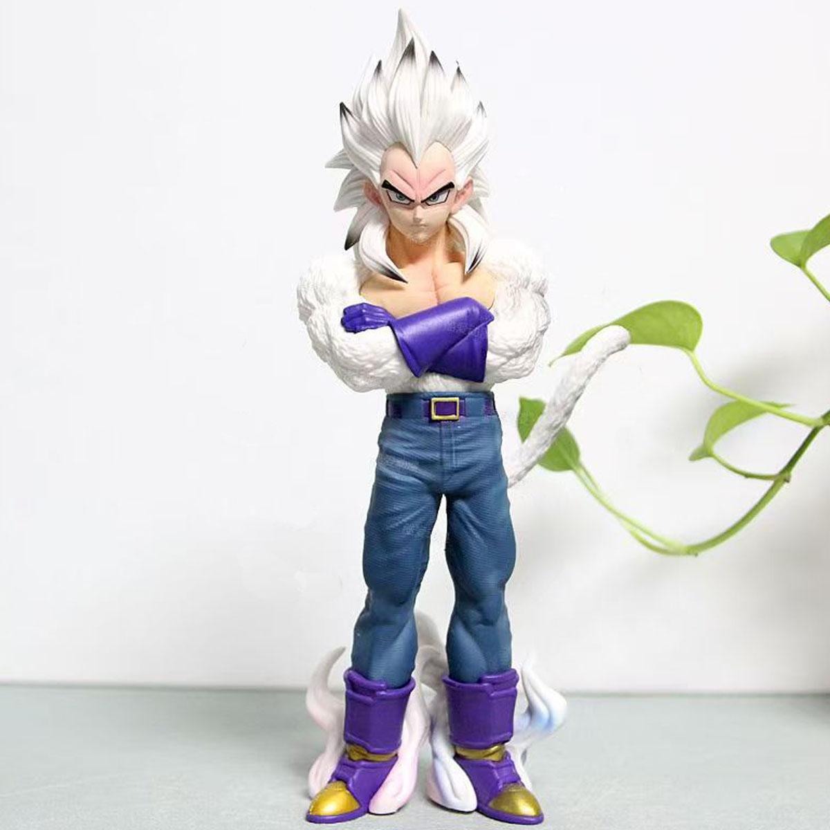 

29cm Dragon Ball Super Saiyan Vegeta Goku Ssj4 Action Figure Pvc Model Statue Collection Decoration Doll Toys Gift Ornaments