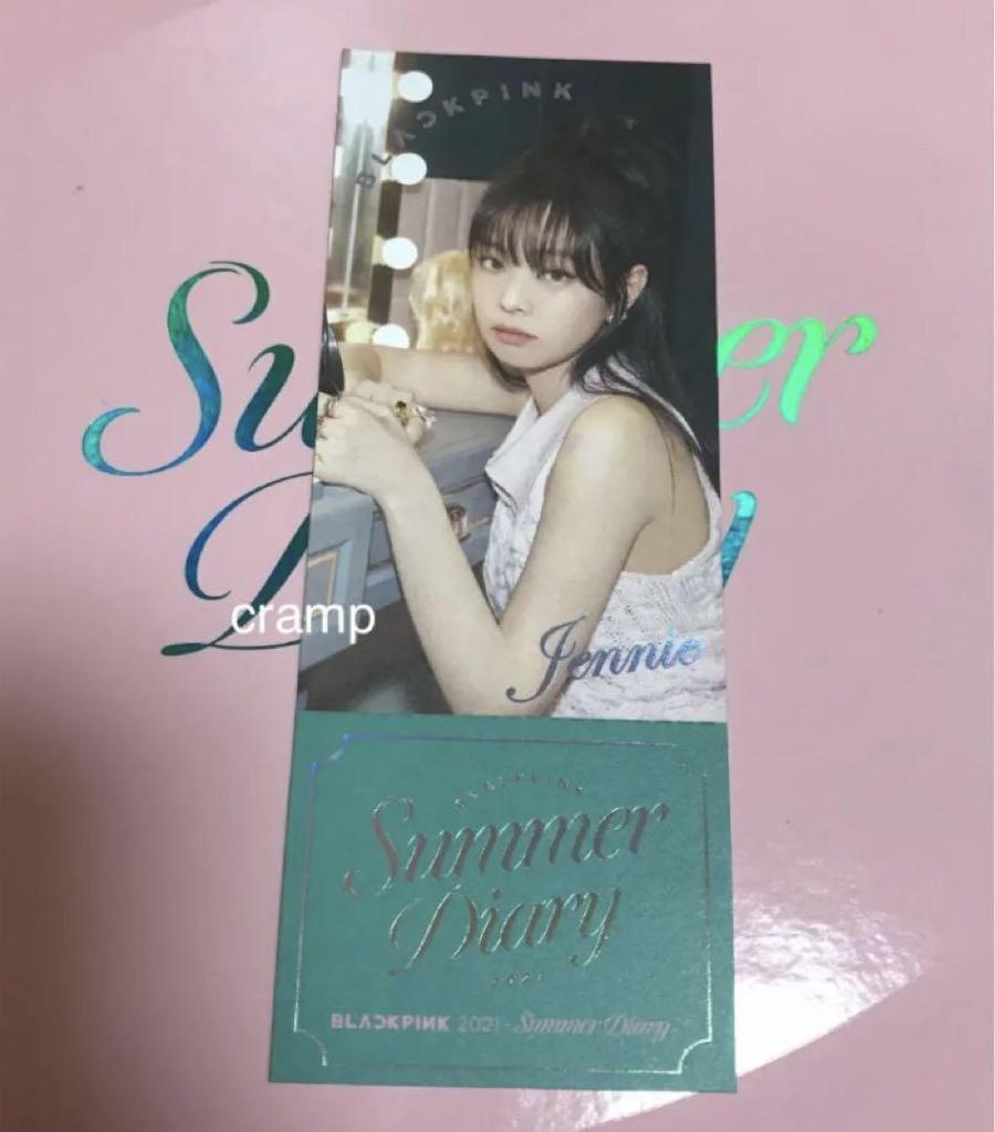 [USED] Blackpink Jennie Summer diary ticket YG benefits