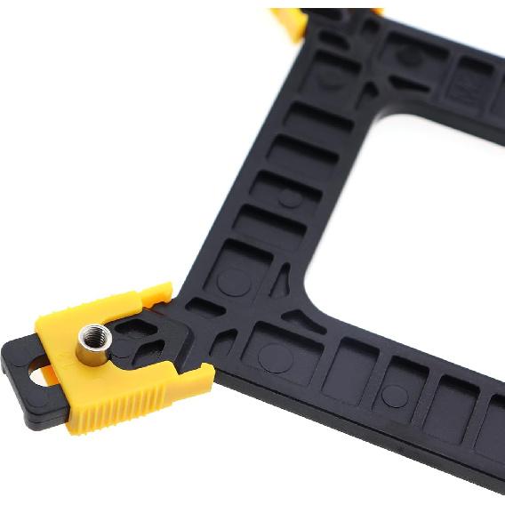 Adjustable Motherboard Backplate CPU Cooler Mounting Base Fan Plastic Fastener Suitable for 775/115X/1200/1366