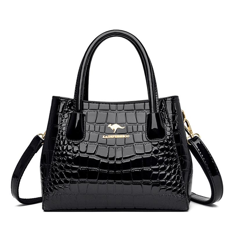 Handbag Shoulder Bag Patent Leather Glossy Handbag for Women
