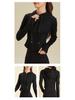 Lulu 2025 Slim Fit Fishbone Zipper Hoodie – Autumn/Winter Sports Yoga Jacket