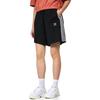 adidas Pantaloncini Casual a Gamba Dritta con Stampa a Righe Originals Donna Neri HM2137